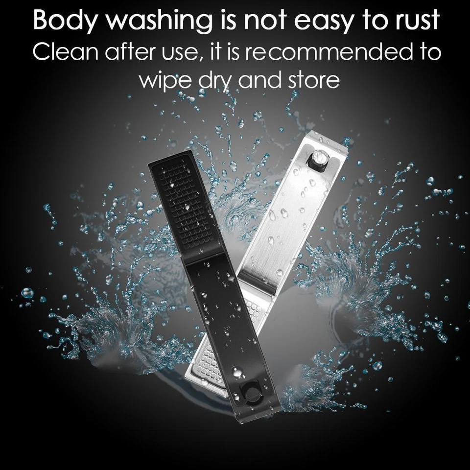 2Pcs 8cm Nagelknipser Fußnagelknipser Nagelzwicker Nagelschneider groß Edelstahl - Bild 4 von 4