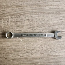 Craftsman 11/16in. Combination Wrench Vintage VV 44698 Made in USA