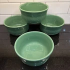 NEW MEADOW GREEN Set of 4 FIESTA WARE GUSTO BOWLS 28 oz Lot NWT/NWOT