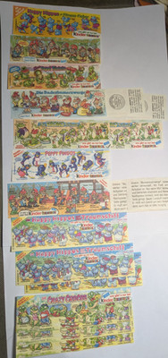 Beipackzettel Hartplastik D 1990 - 2001 zum aussuchen