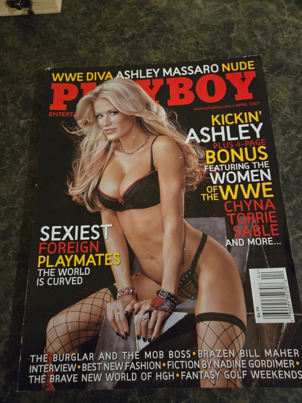 Playboy Magazine April 2007 Ashley Massaro