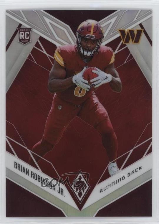 2022 Panini Phoenix Rookies Red /250 Brian Robinson Jr #127 Rookie RC