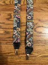 Floral Clip Vintage Suspenders