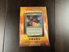 MTG Draconic Domination Commander Deck- Small Damage To Outer Packaging