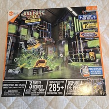 Hexbug Junk Bots Factory Collection New Port Power Plant Set 285 Pieces