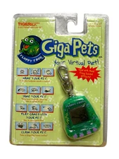 Vtg Giga Pets Floppy Frog Virtual Pet Collectible 1997 Tiger Electronics Toy NEW