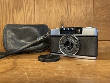  Near Mint  w/ Case Olympus Pen EE-3 35mm Half Frame Film Camera From Japan