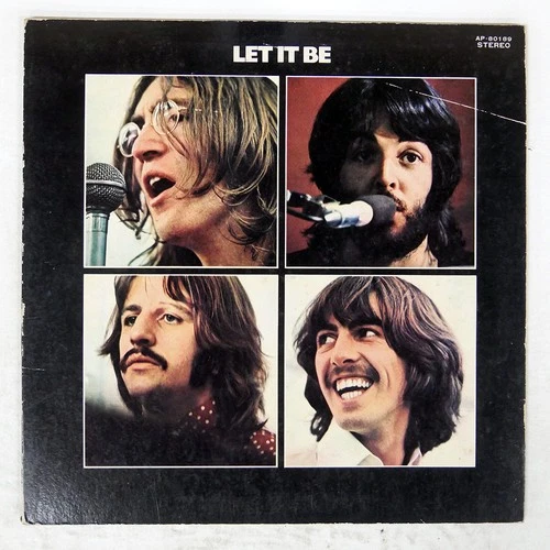 BEATLES LET IT BE APPLE AP80189 Japan VINYL LP
