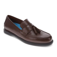 Dockers Men's Woodward Genuine Leather Dress Casual Tassel Loafer Shoe - Brown