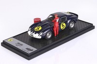BBR BBRC269OFF 1:43 Ferrari 250 GTO 1962 Touristen-TrophäE Figur Resin Schwarz
