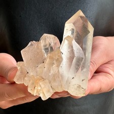 277G Natural Clear White Quartz Crystal Cluster Rough Healing Specimen