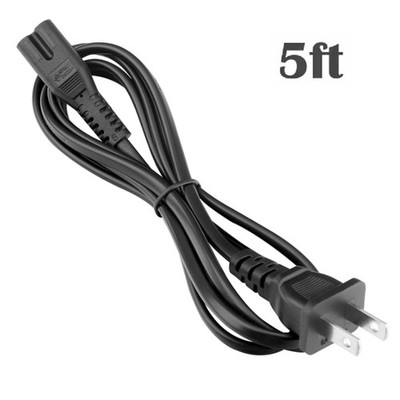 5 Feet AC Power Cord For Nvidia Shield Android TV 4K HDR Streaming Media Player
