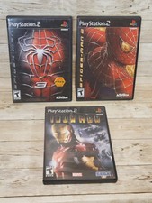 Spiderman 2 + 3 & Iron Man - Playstation 2 PS2