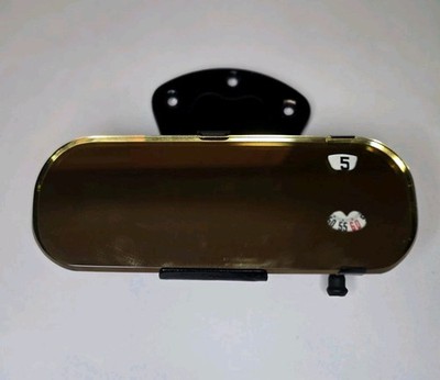 Vintage 1930's NEW HAVEN Automotive REAR VIEW MIRROR CLOCK - Excellent Condition