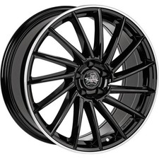Jante alu ARCASTING GOTICA 20" 8.5J 5x114.3 ET 35 67.1 BLACK LIP POLISHED