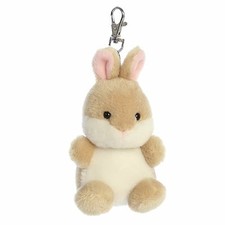 Aurora World Plush - Palm Pals - ELLA BUNNY Clip-On - 4 inch - New Stuffed Toy