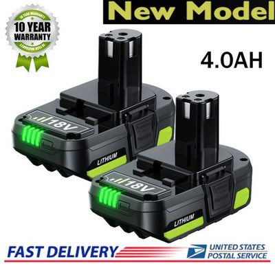 pack For RYOBI P108 18V PBP003 Battery Lithium ONE Plus PBP002 PBP005 P191 NEW