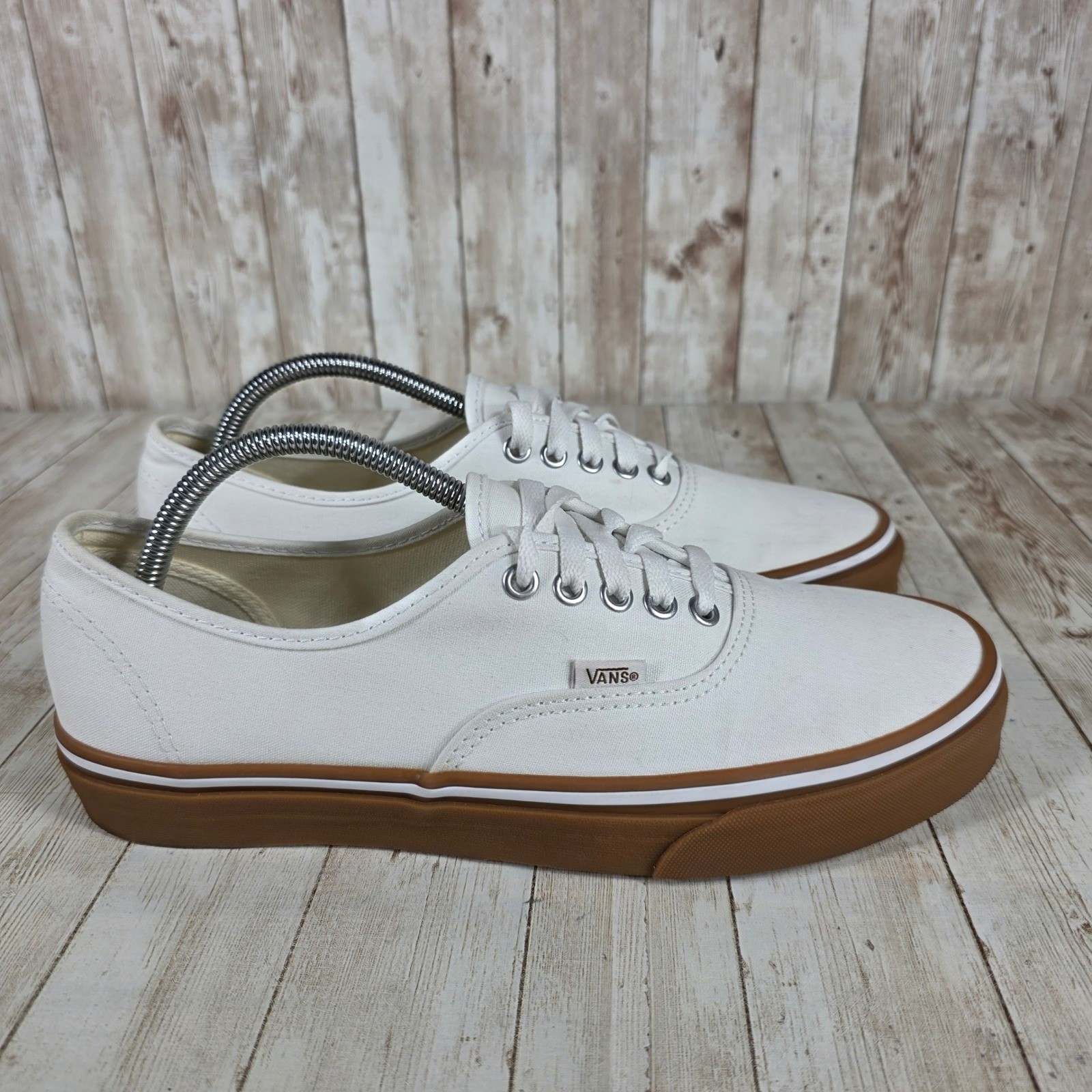 SAOLA Scarpe da skate classiche Vans Authentic Gum Sole Canvas Sneakers Uomo 10