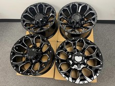 4pcs 17 X 8.5 Inch Gloss Black Milling Wheels Rim 6x139.7 Wheel Et 0mm Cb 110.5 4pcs 17 X 8.5 Inch Gloss Black Milling Wheels Rim 6x139.7 Wheel Et 0mm Cb 110.5