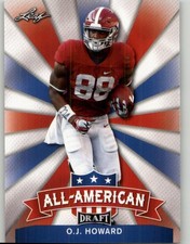 2017 Leaf Draft O.J. Howard All-American #AA-17 Alabama Crimson Tide