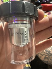 Nikon BD Plan 5x Microscope Objective Lens Japan 0.10 WD Optical Fast Shipping!