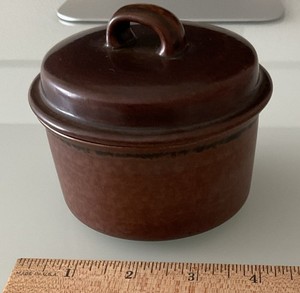 Arabia of Finland Ruska- Sugar Bowl with Lid