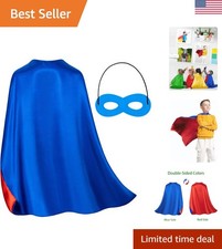 Playful Heroic Superhero Capes and Masks - Ideal for Every Celebration
