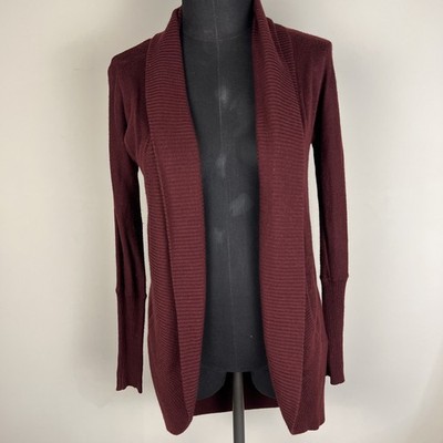 Stitch Fix RD Style Women s Burgandy Cardigan Size Small Open Duster