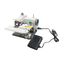 Portable Blindstitch Hem Chain Stitch Sewing Machine with Seam Jumping Function