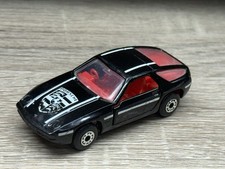 Lesney Matchbox Superfast 59 Black PORSCHE 928 Red Interior Silver Base