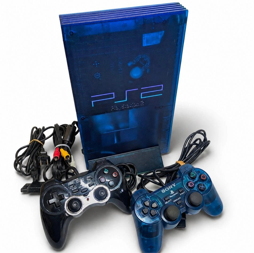 Las mejores ofertas en Azul Sony PlayStation 2 consolas de