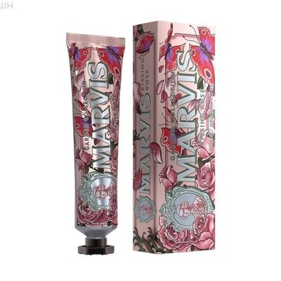 Marvis Kissing Rose Creamy Toothpaste Fresh Breath Bulgarian Toothpaste