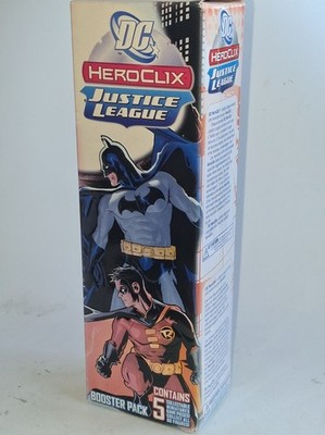 Heroclix Batman, leere Justice League Box