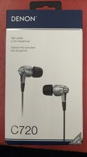DENON AH-C720SREM In Ear Headphone, Good Condition From Japan