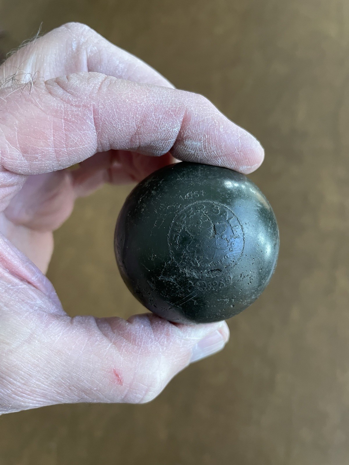 vintage 1965 Wham-O Super Ball 1965 Original this is not a mini ball.