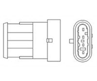 Lambdasonde Magneti Marelli 466016355010 FüR Fiat Palio