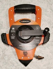 Keson NRS18100 100' Steel Blade Rewind Measuring Tape