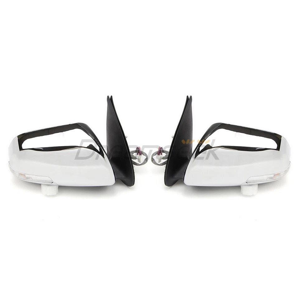 Par de espejos retrovisores laterales para Toyota Hilux Vigo 2012-2014 con intermitente 5 pines Foto 3 de 4