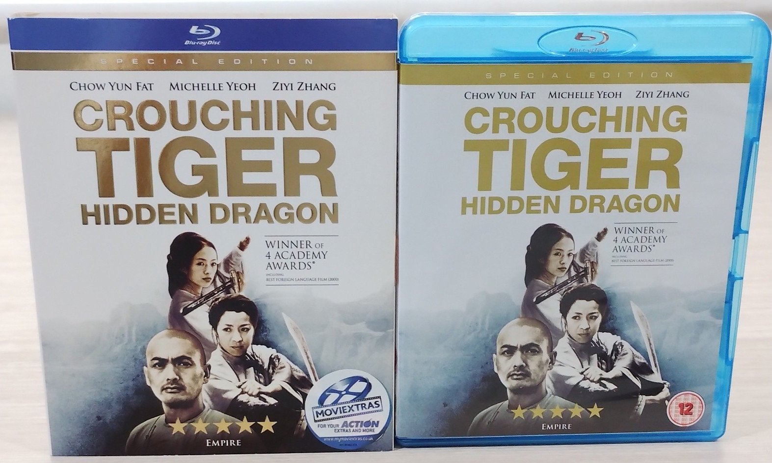Crouching Tiger Hidden Dragon Blu-Ray In Mint Condition