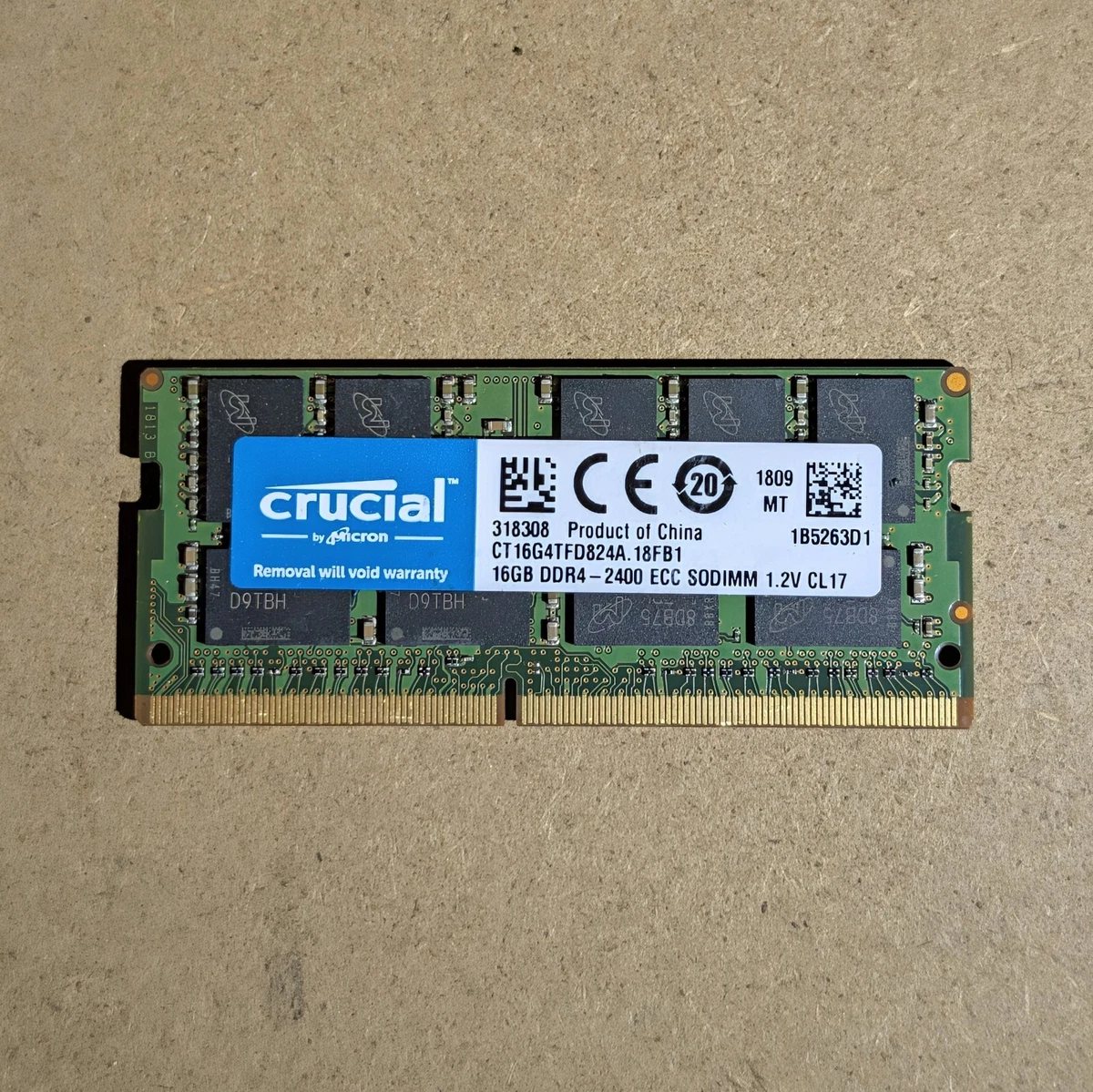Preços baixos em Crucial PC4-19200 (DDR4-2400) velocidade de