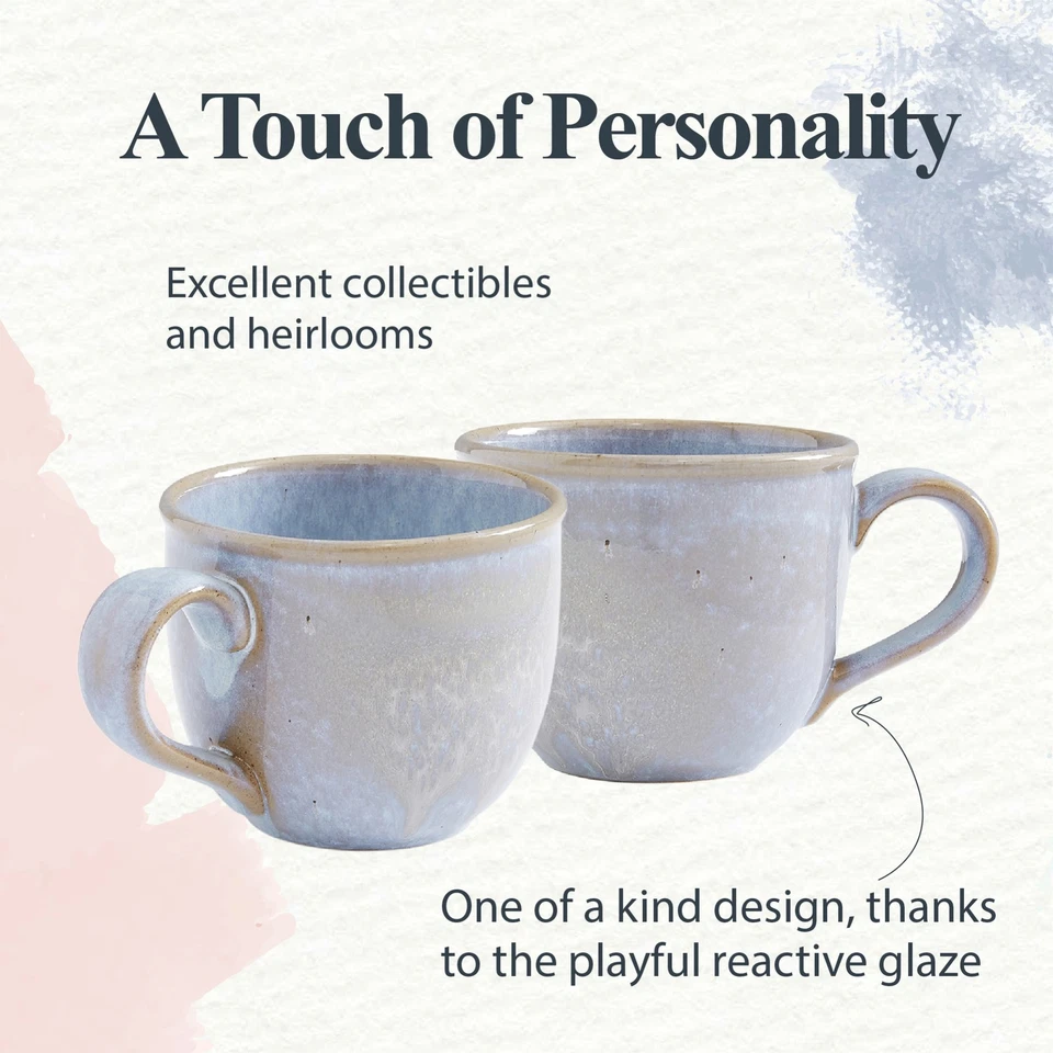 Taza Portmeirion Minerals, Juego de 4 - Aguamarina Foto 3 de 4