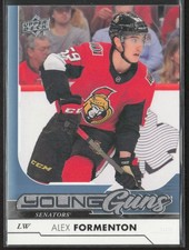 2017-18 UD Series 1 Alex Formenton 219 Young Guns RC