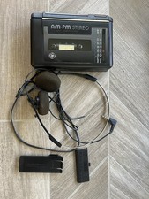 Walkman GE Portable Cassette Player for Parts Or Repair