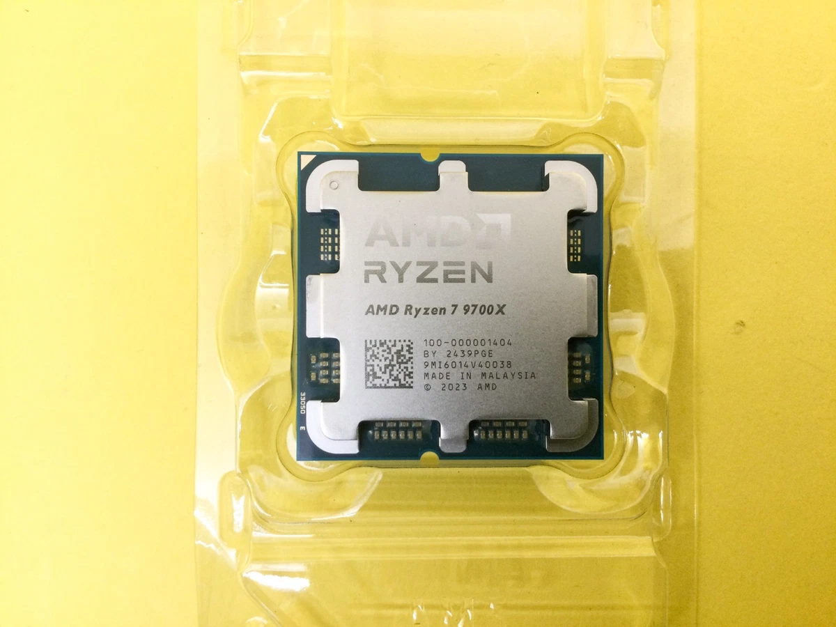 AMD Ryzen 7 9700X 3,8 GHz 8 núcleos LGA 1718/zócalo CPU 100-000000404