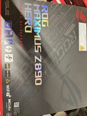 ASUS ROG Maximus Z890 Hero Intel LGA 1851 ATX DDR5 WIFI7  COSMETIC Damage