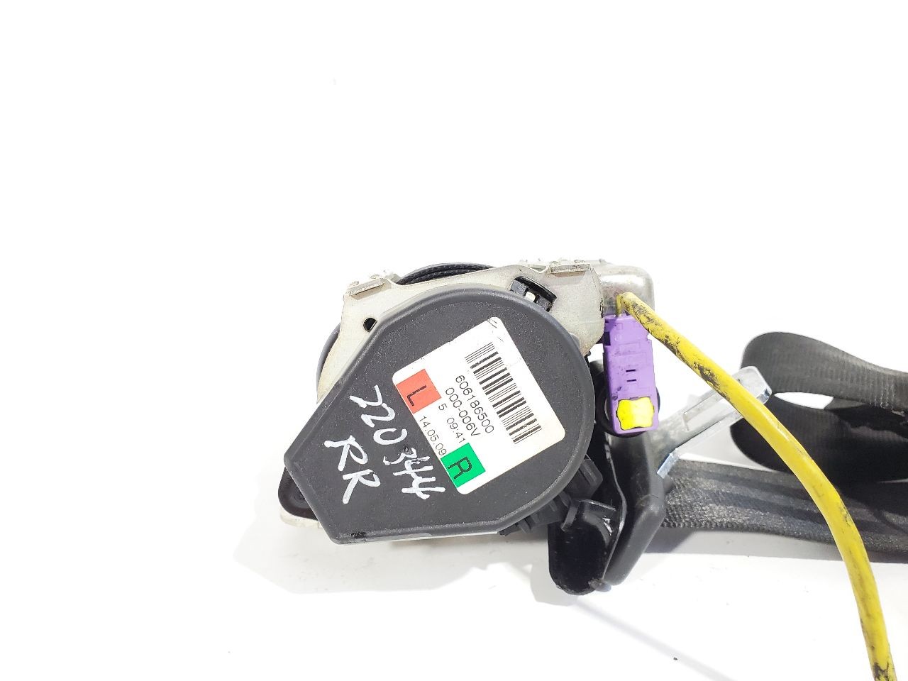 Rear Left or Right Seat Belt PN:606186500 OEM 2010 Bentley Continental GT