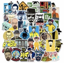 15pcs Random Cool Iconic Tv Series Movie Waterproof Stickers Scrapbook Laptop
