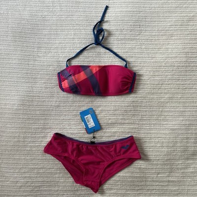 Arena Damen Bandeau Bikini - Schwimmen 2-teilig - Rosa - 32/UK8-10 Neu mit Etikett