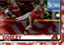 Zack Godley 2019 Topps Independence Day #59 44/76