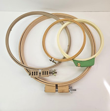 Lot of 4 - Embroidery Hoop Set - 8 " - 8" - 10 " - 12 " Round